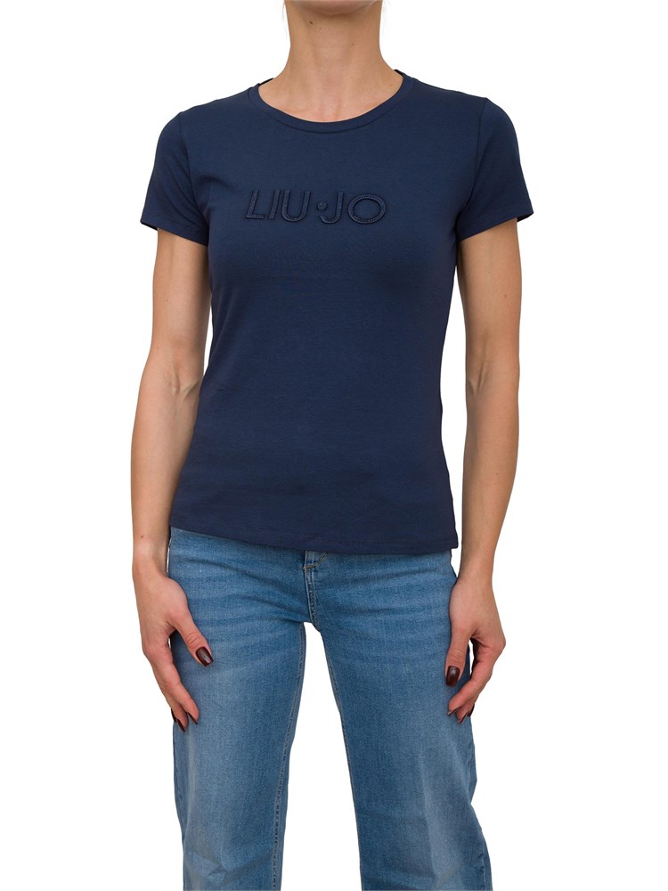 T-SHIRT LIU JO BLU