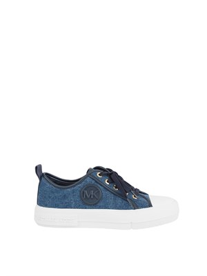 SNEAKERS MICHAEL MICHAEL KORS BLU DENIM in DONNA