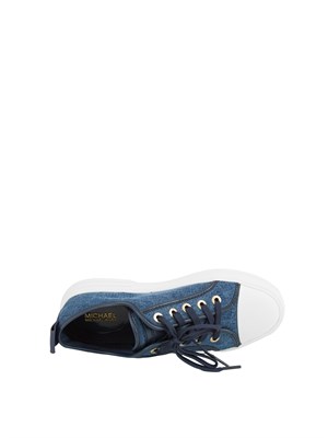SNEAKERS MICHAEL MICHAEL KORS BLU DENIM in DONNA