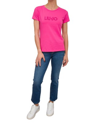 T-SHIRT LIU JO FUCSIA in DONNA