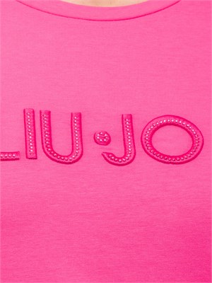 T-SHIRT LIU JO FUCSIA in DONNA