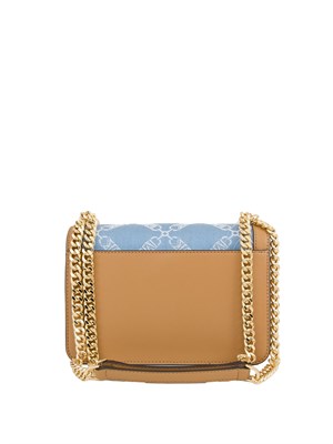 BORSA A SPALLA MICHAEL MICHAEL KORS BLU DENIM in DONNA