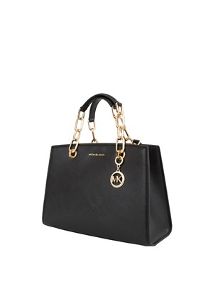 BORSA A SPALLA MICHAEL MICHAEL KORS NERO in DONNA