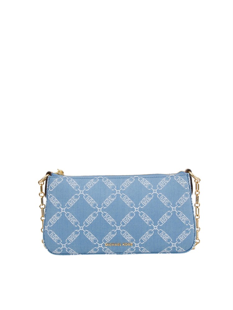 BORSA A SPALLA MICHAEL MICHAEL KORS BLU DENIM