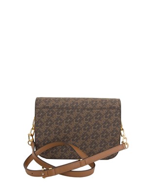 BORSA A SPALLA MICHAEL MICHAEL KORS MARRONE in DONNA