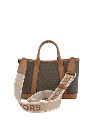 BORSA A SPALLA MICHAEL MICHAEL KORS MARRONE in DONNA