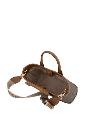 BORSA A SPALLA MICHAEL MICHAEL KORS MARRONE in DONNA