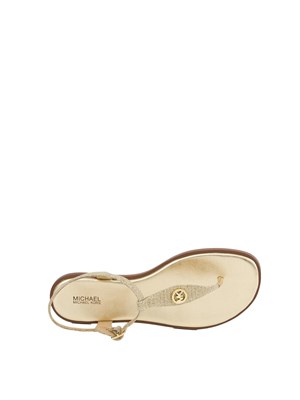 SANDALI MICHAEL MICHAEL KORS ORO in DONNA