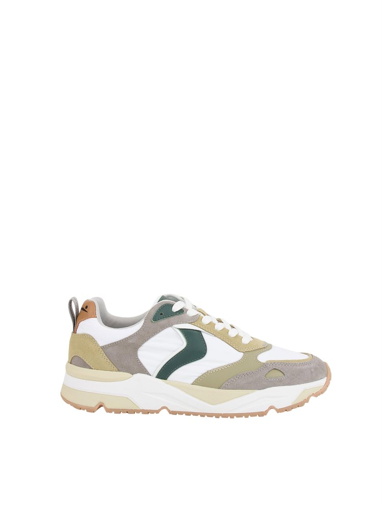 SNEAKERS VOILE BLANCHE GRIGIO