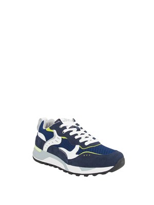 SNEAKERS VOILE BLANCHE BLU in UOMO