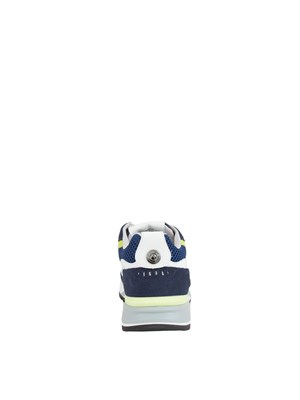 SNEAKERS VOILE BLANCHE BLU in UOMO