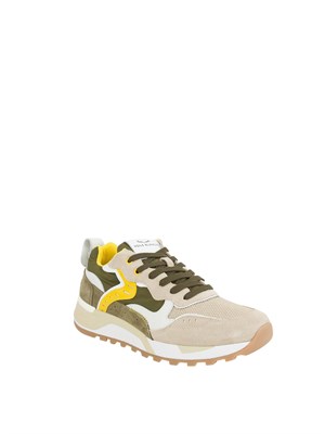 SNEAKERS VOILE BLANCHE BEIGE in UOMO