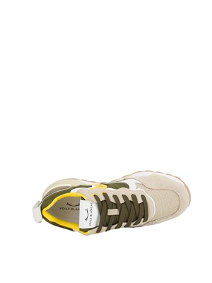 SNEAKERS VOILE BLANCHE BEIGE in UOMO