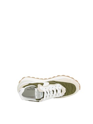 SNEAKERS VOILE BLANCHE VERDE in UOMO