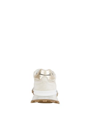 SNEAKERS VOILE BLANCHE BEIGE in DONNA