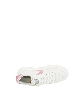 SNEAKERS VOILE BLANCHE BIANCO in DONNA