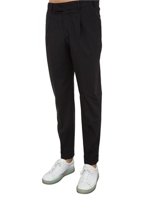 PANTALONE CASUAL PT TORINO NERO in UOMO