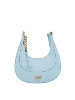 BORSA A SPALLA PINKO CELESTE in DONNA
