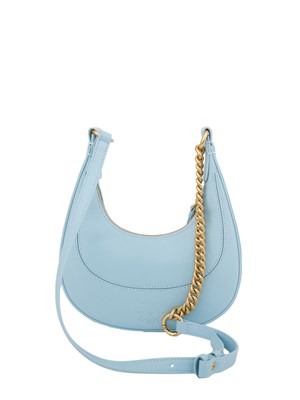 BORSA A SPALLA PINKO CELESTE in DONNA