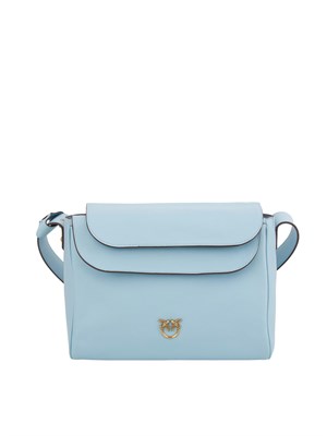 BORSA A SPALLA PINKO CELESTE in DONNA