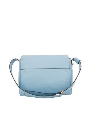 BORSA A SPALLA PINKO CELESTE in DONNA