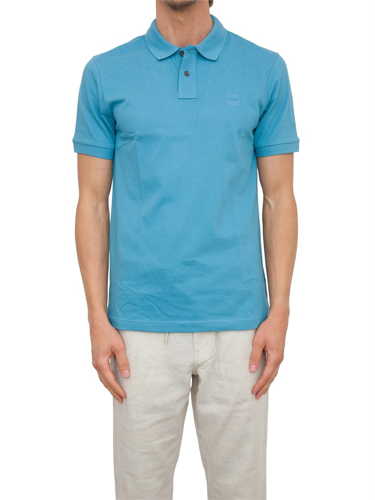 POLO BOSS TURCHESE