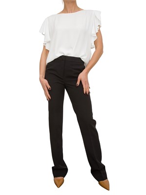 PANTALONE CASUAL BLUGIRL NERO in DONNA