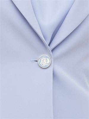 GIACCA MONOPETTO BLUGIRL LILLA in DONNA