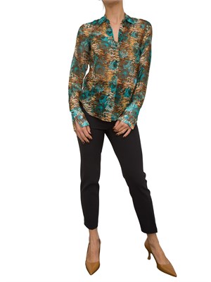 PANTALONE CASUAL BLUGIRL NERO in DONNA