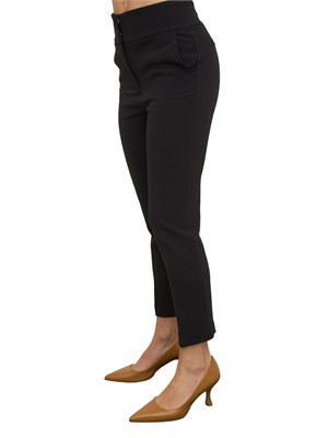 PANTALONE CASUAL BLUGIRL NERO in DONNA