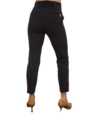 PANTALONE CASUAL BLUGIRL NERO in DONNA
