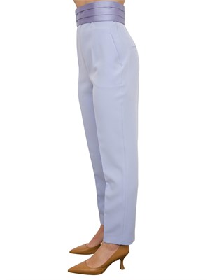 PANTALONE CASUAL BLUGIRL LILLA in DONNA