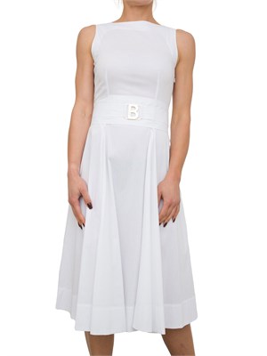 VESTITO BLUGIRL BIANCO in DONNA
