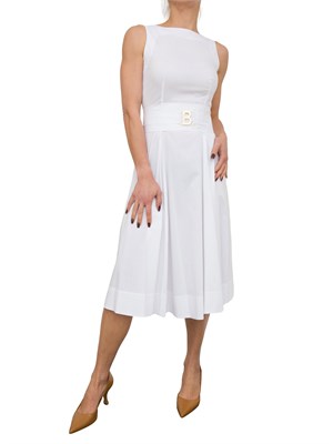 VESTITO BLUGIRL BIANCO in DONNA