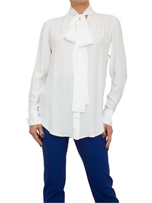 CAMICIA MANICA LUNGA BLUGIRL BIANCO in DONNA