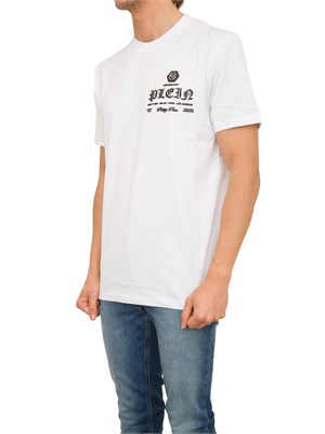 T-SHIRT PHILIPP PLEIN BIANCO in UOMO