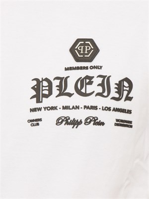 T-SHIRT PHILIPP PLEIN BIANCO in UOMO