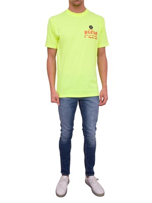T-SHIRT PHILIPP PLEIN GIALLO in UOMO