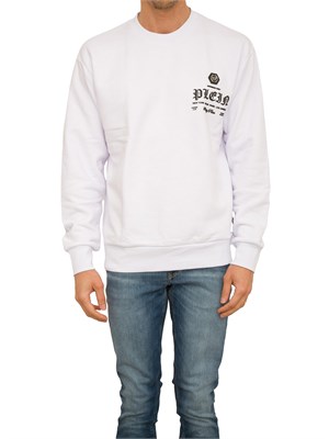FELPA PHILIPP PLEIN BIANCO in UOMO