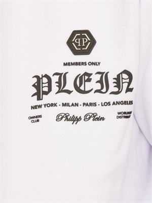 FELPA PHILIPP PLEIN BIANCO in UOMO