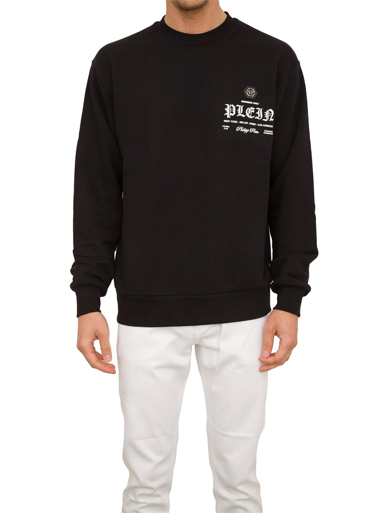 FELPA PHILIPP PLEIN NERO