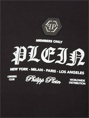 FELPA PHILIPP PLEIN NERO in UOMO