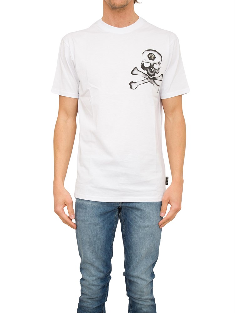 T-SHIRT PHILIPP PLEIN BIANCO