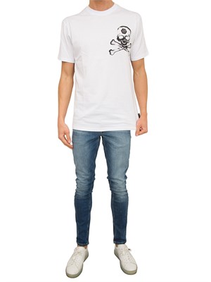 T-SHIRT PHILIPP PLEIN BIANCO in UOMO