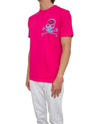 T-SHIRT PHILIPP PLEIN FUXIA in UOMO