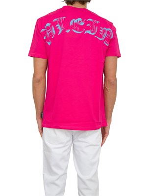 T-SHIRT PHILIPP PLEIN FUXIA in UOMO