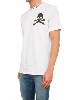T-SHIRT PHILIPP PLEIN BIANCO in UOMO
