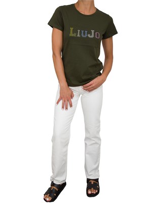 T-SHIRT LIU JO VERDE in DONNA