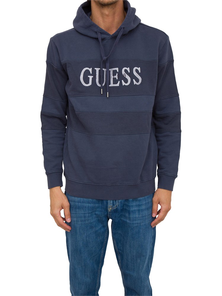 FELPA GUESS JEANS BLU