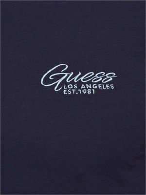 T-SHIRT GUESS JEANS BLU in UOMO